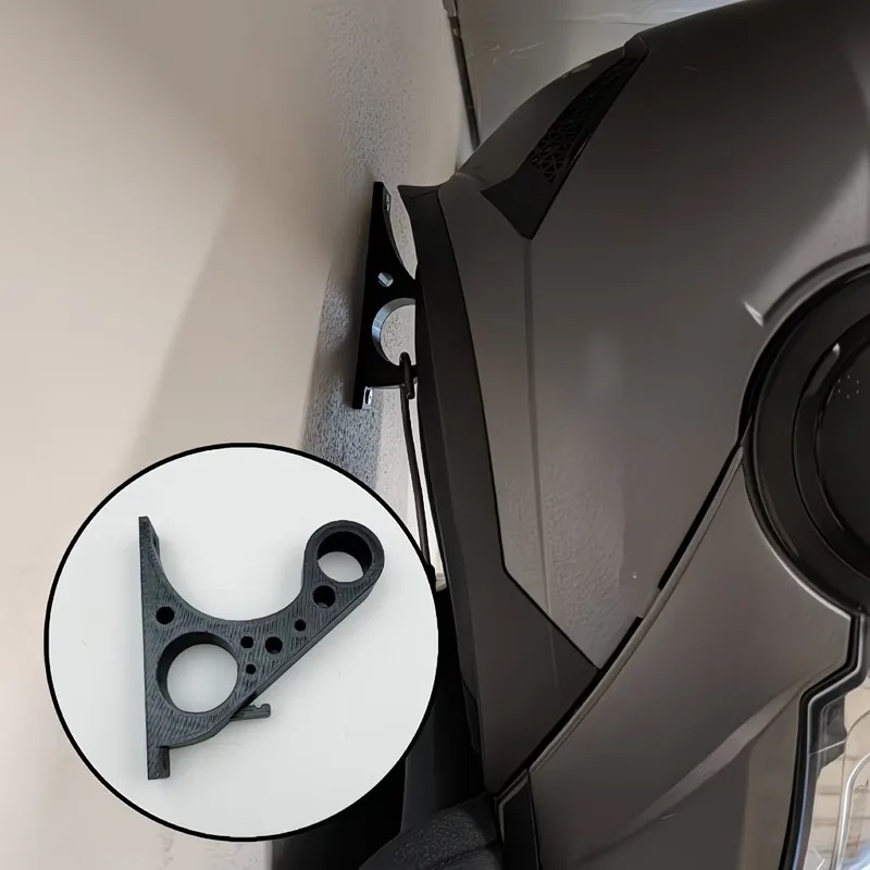 Motorcycle Helmets - 1 шт. пластиковый настенный кронштейн для