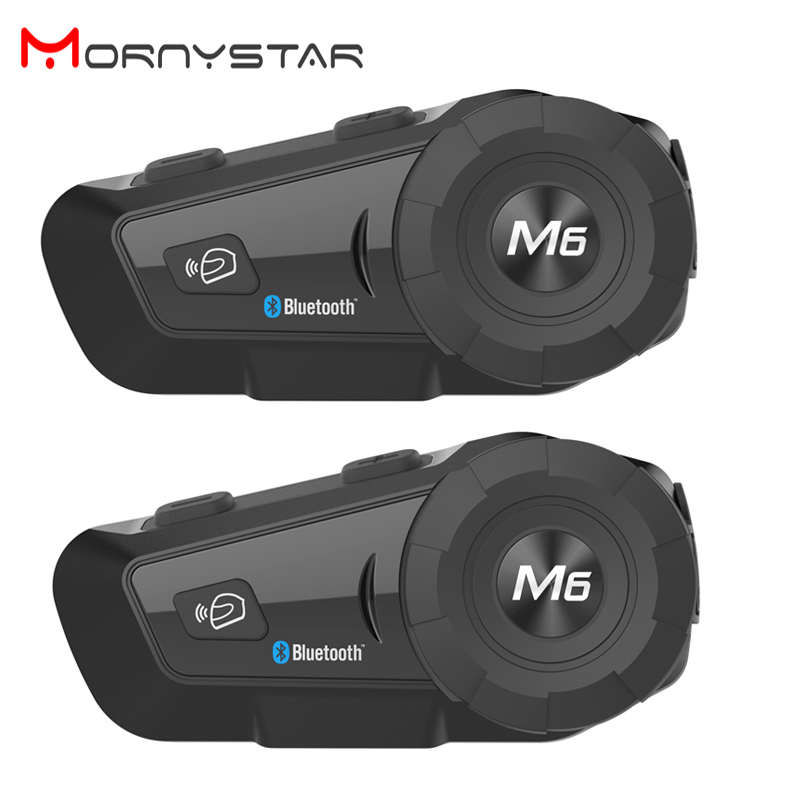 Full Face Motorcycle Helmet With Bluetooth - 2 шт. MONYSTAR M6 Plus 1000