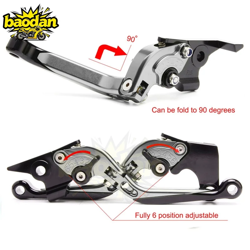 Подходит для мотоциклов Tenere – обзор и цена Cnc Aluminum Adjustable Brake Clutch Levers